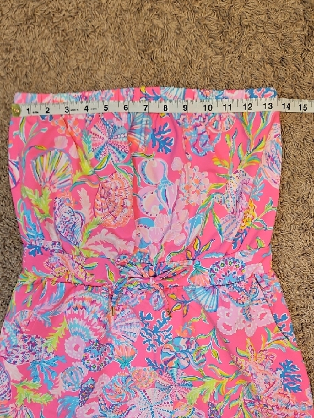 Lilly Pulitzer Larch Strapless Cover-up Dress - Picture 6 of 9